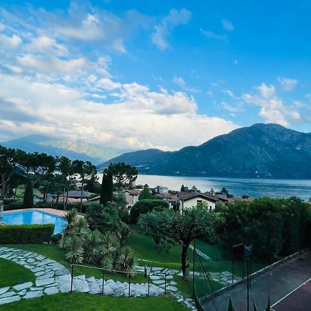 Lake View, Swimming Pool, Tennis Court And Private Parking Mezzegra Ngoại thất bức ảnh